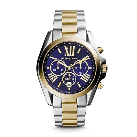 Michael Kors Bradshaw Blue Dial Chronograph Men's Watch 